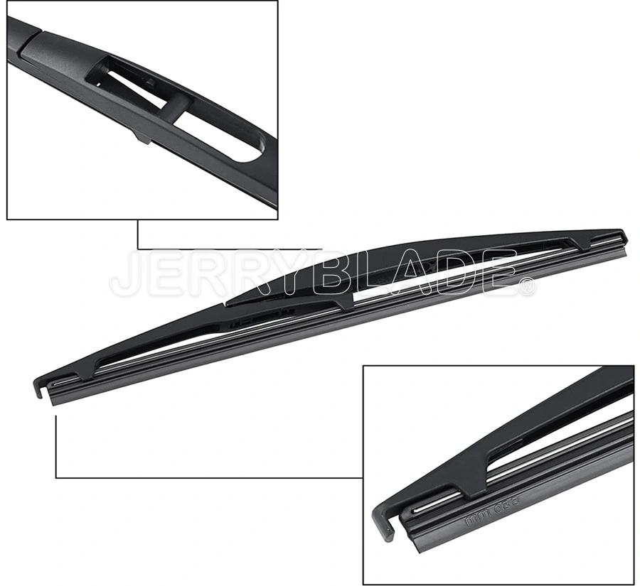 250mm 10" Rear Windshield Wiper Blade Arm Set for 04-18 Suzuki Swift Windscreen Rear Wiper Arm Blade Set for Suzuki Swift Sx4 Nissan Leaf Honda Hr-V Citroen C4