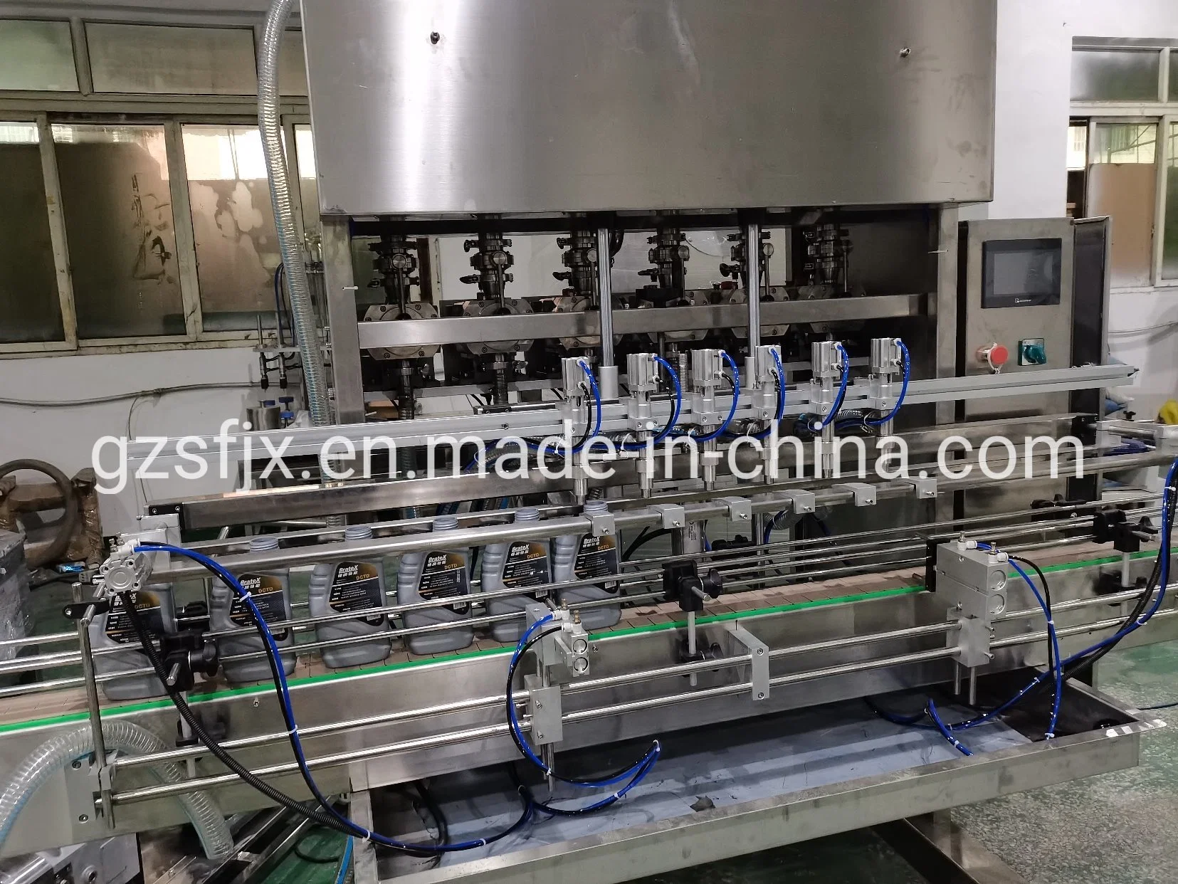 Filling Machine of Hand Sanitizer with Pump Alcohol Hand Sanitizer Gel Filling Sealing Machine