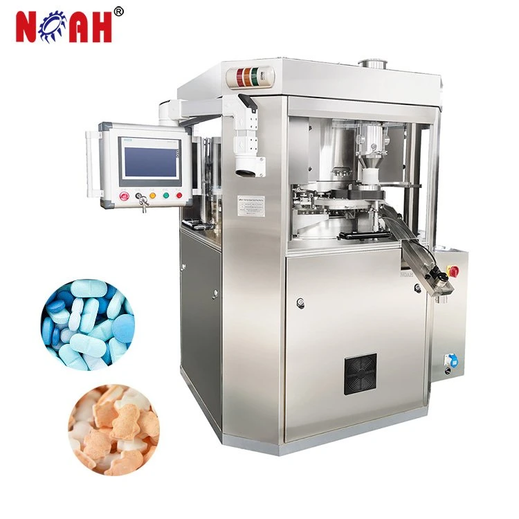 Pg75 Spirulina Candy Effervescent Double-Slide Candy Machine Rotary Tablet Press Machine