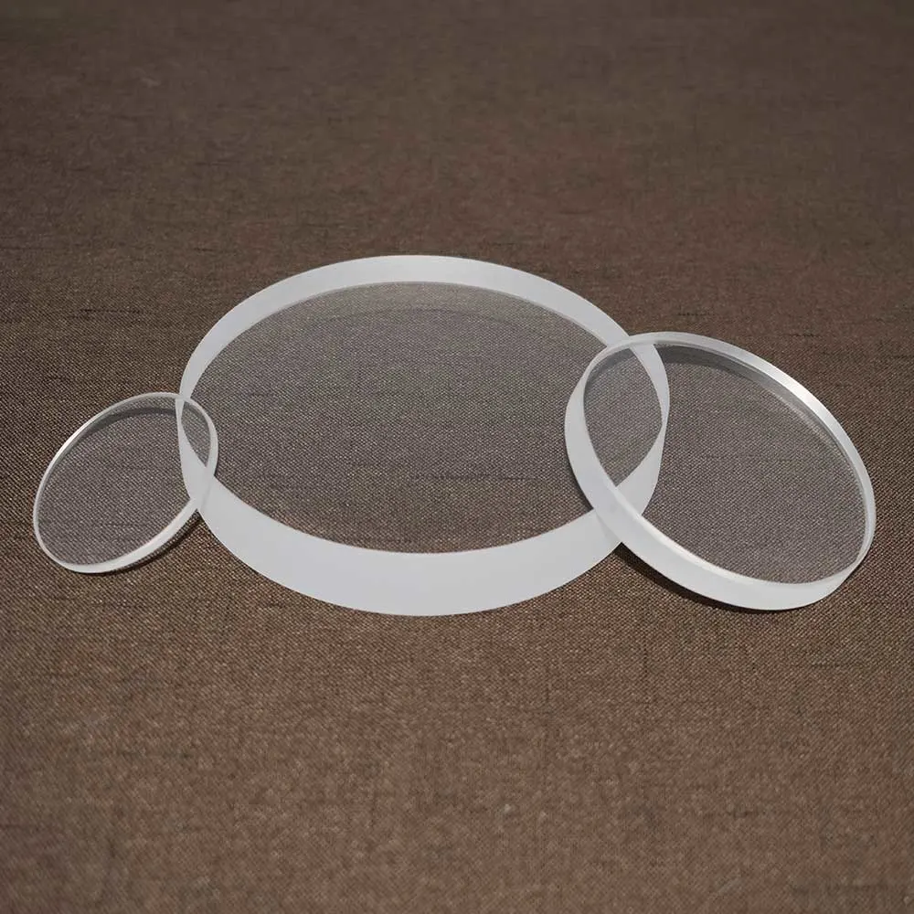 Transparent UV Quartz Heating Glass Crystal Plate Silica Disc Sheet