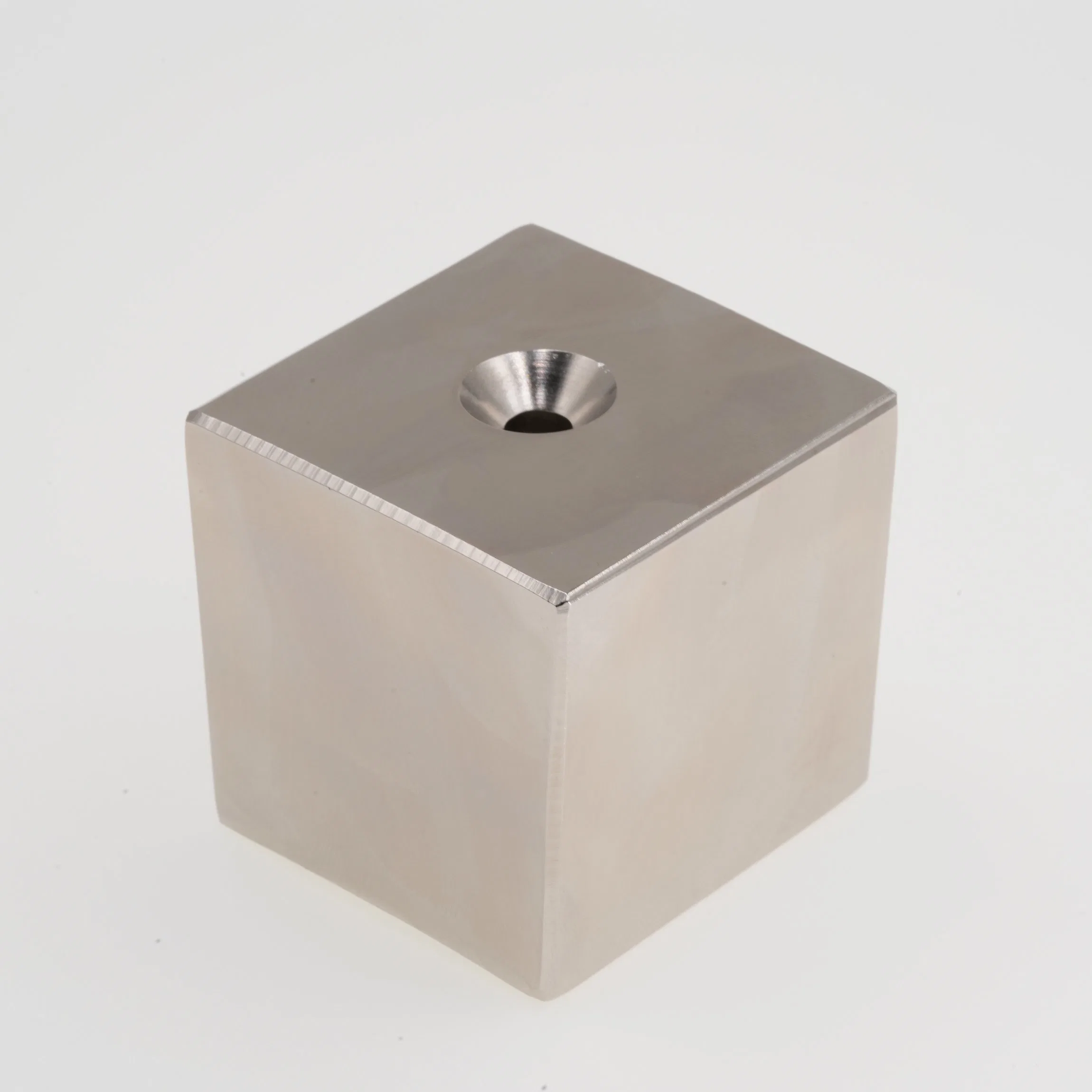 Custom Industrial Strong NdFeB Round/Block Pot Channel N52 Neodymium Block Magnet with Countersunk Hole