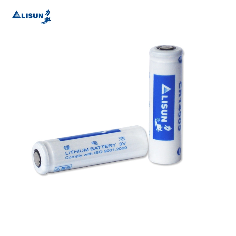 Cylindrical Battery Lisun Brand 3.0V Cr14505 1500mAh Lithium Battery for Home Security Products