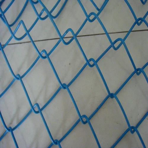 PVC Coating Chain Link Fencing Garden Fence Wire Mesh Fence