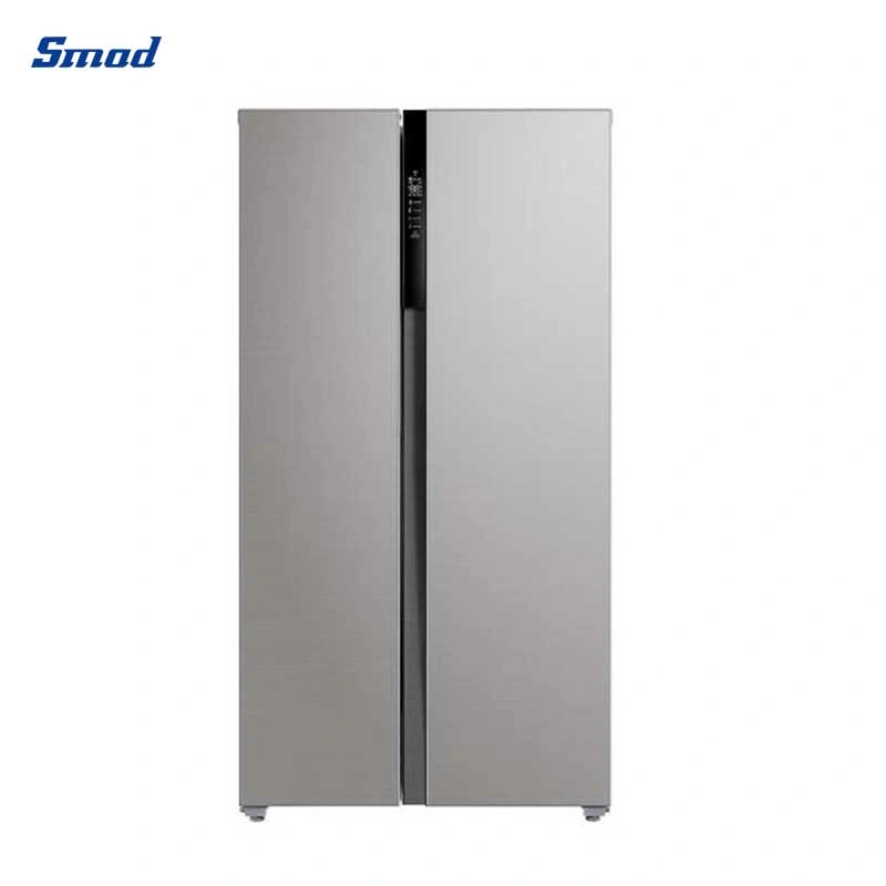 Multi-Door Side-by-Side Type Double Door LED Light Refrigerator with Water Dispenser