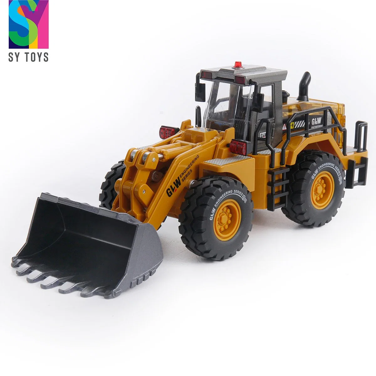 Sy Toys Promotion Direct Sale Color Alloy Engineering Forklift Vehicle Diecast Toy Vehicles Model Car Gift for Child