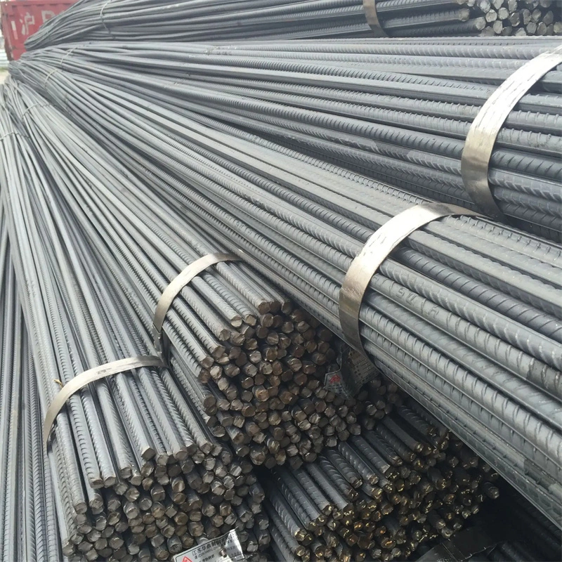 Reinforcement Rebar BS4449 B500b Gr40 HRB400 HRB500 Deformed Reinforcing Construction Rod Metal Iron Concrete Steel Round Bar