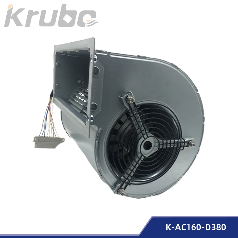 160mm 2710rpm AC Radial Blowers Double Inlet (K-AC160-D380/A01)