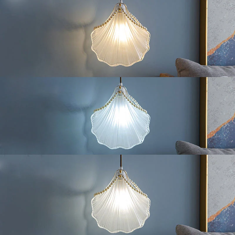 Helles Luxus Schlafzimmer Licht Perle Shell Wohnkultur Nordic LED Beleuchtungselemente