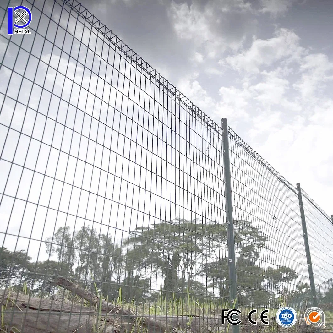 Pengxian 6 Foot Galvanized Fence China Suppliers Prison Fence Security 75X200mm Mesh Opening Brc Fencing Mesh Panel