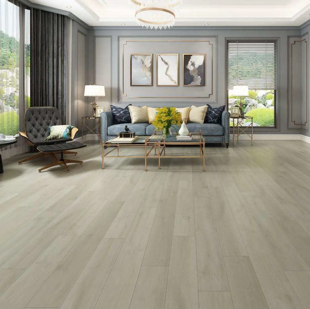 Horizontal Bamboo Flooring Indoor/Parquet Bamboo Flooring1220X200mm AC1 - AC5 Laminate Flooring