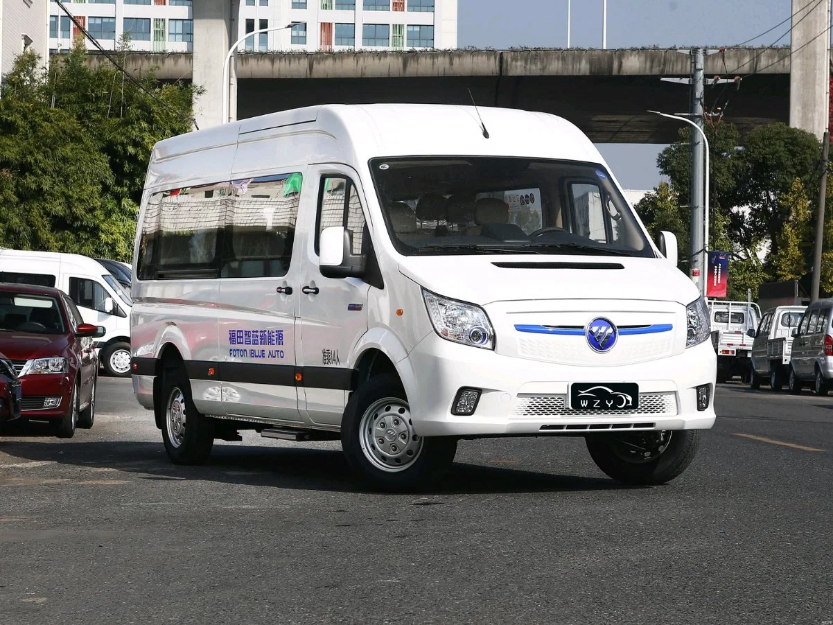 Nova Energy Foton Auto Toano Mini Bus Edition 350p à esquerda Carro de alta velocidade com volante à mão