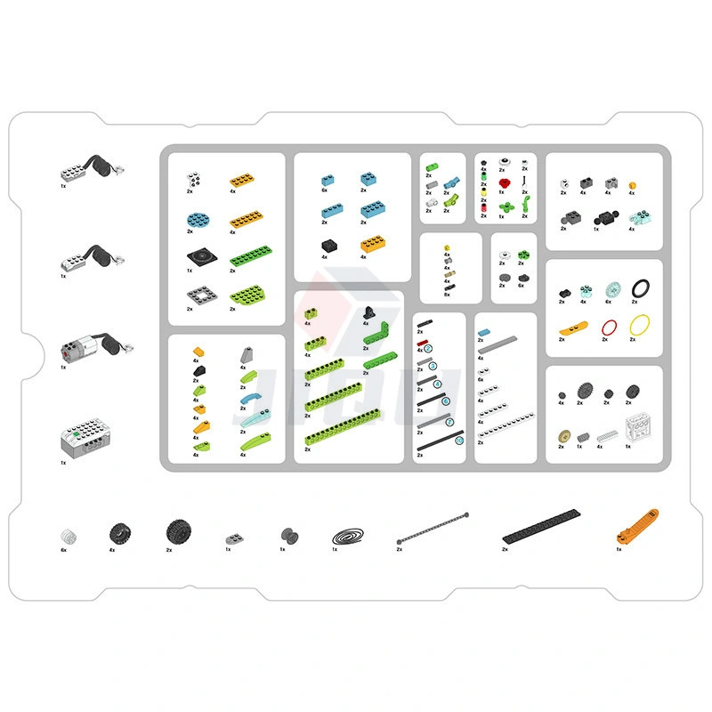 2021 De nouvelles pièces techniques Wedo 3.0 Blocs de construction de la construction de la robotique ensemble compatible avec les briques de bricolage éducatif Wedo 2.0 Jouets