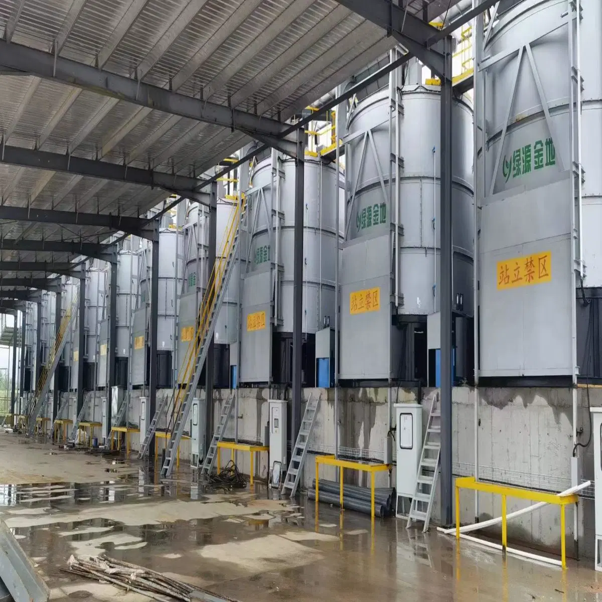 Factory Direct Sales of Organic Wastes Treatment Fermenter with Environmental Protection and Saving Energy