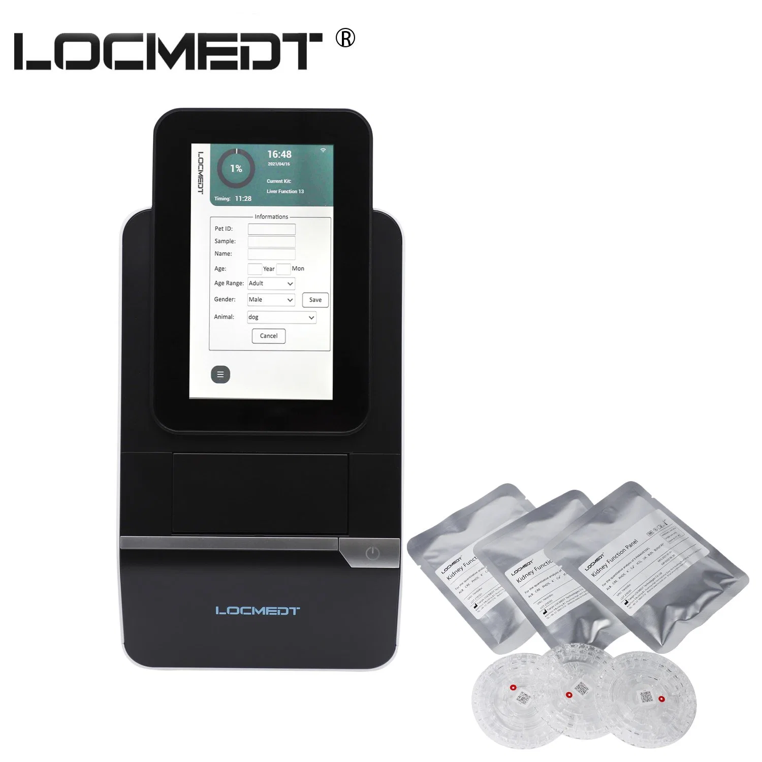 Animal Biochemical Analysis on-Site Vet Blood Chemistry Analyzer Veterinary Blood Test Equipment