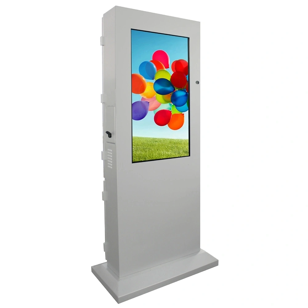 75inch Outdoor Digital Bodenstand Werbung Digital Signage Werbemittel Player Box