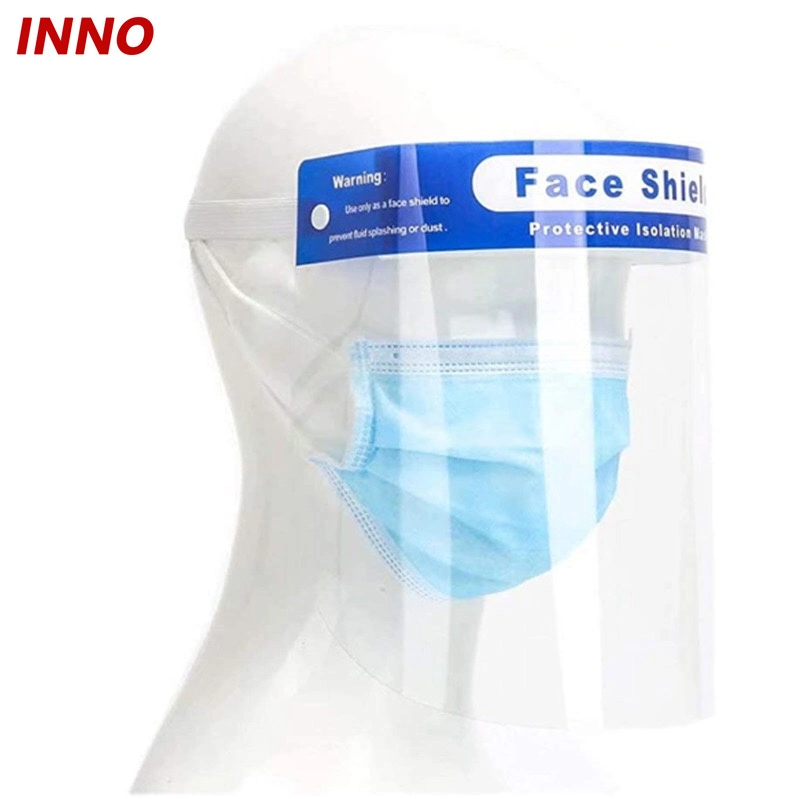 Inno-Aj004 Manufacturer Wholesale/Supplier Adjustable Anti Fog Medical Face Shield Full Protection Environmental Protection