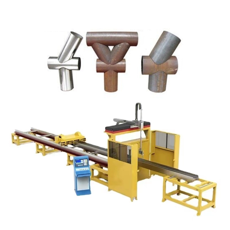 Plasma-Schneidemaschine Stahlprofil CNC H Beam Abschrägen Schneiden Maschine