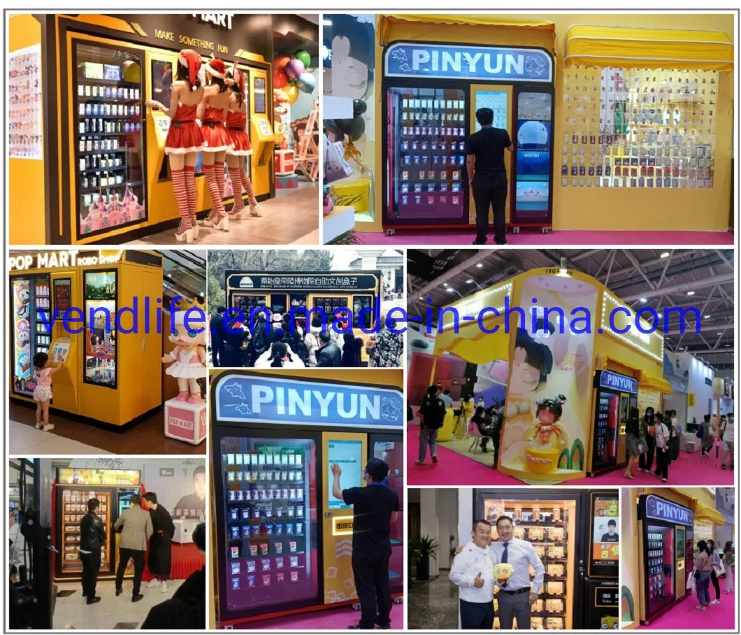 Extremely Beautiful Vending Machine with Lighting with Gift /Toy Elevator 3D Vending Machine for Pop Mart Machine