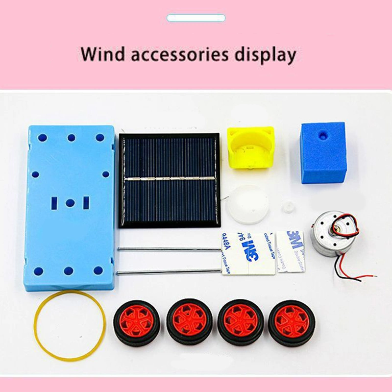 Wholesale/Supplier Baby Plastic Electric Wind Powered Car Toy for Kids Educational Material