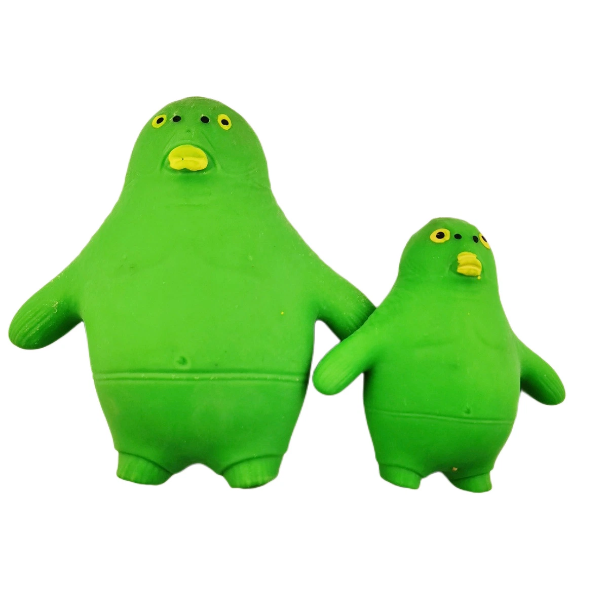 Green Head Monster Tricky Toy Slow Rebound Sand Sculpture Funny Toy