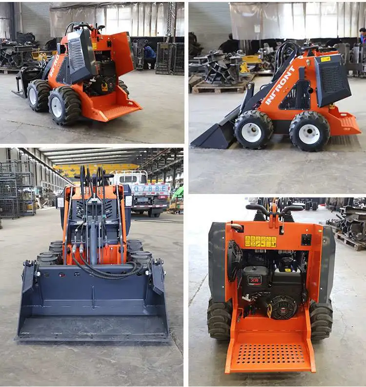 Factory Mini Skid Steer Loader Diesel Skid Steer Loader with Track