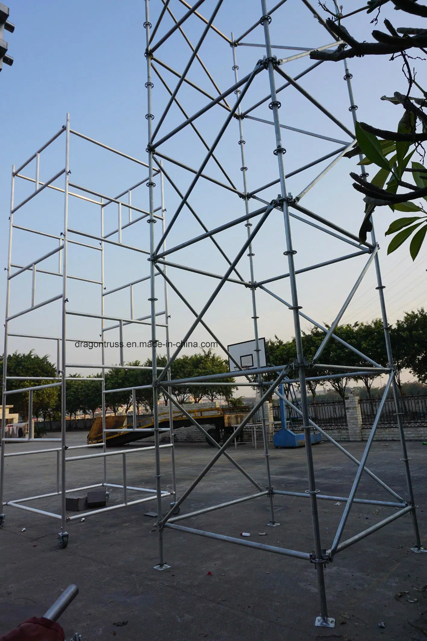 Steel Layer Truss for Sound Light Stage Equipment 6X6X3m