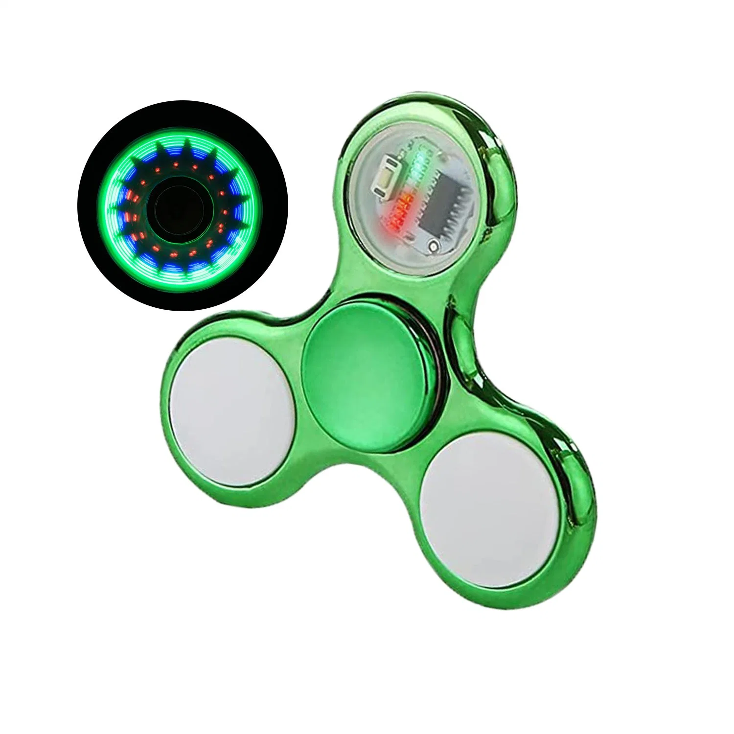 Novelty Toy Amazon Hot Light up Spinner Fidget Hand Spinner Toys