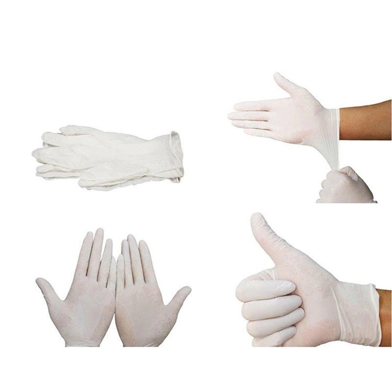 Venta caliente guantes desechables Guantes de látex de los hogares Personalizar