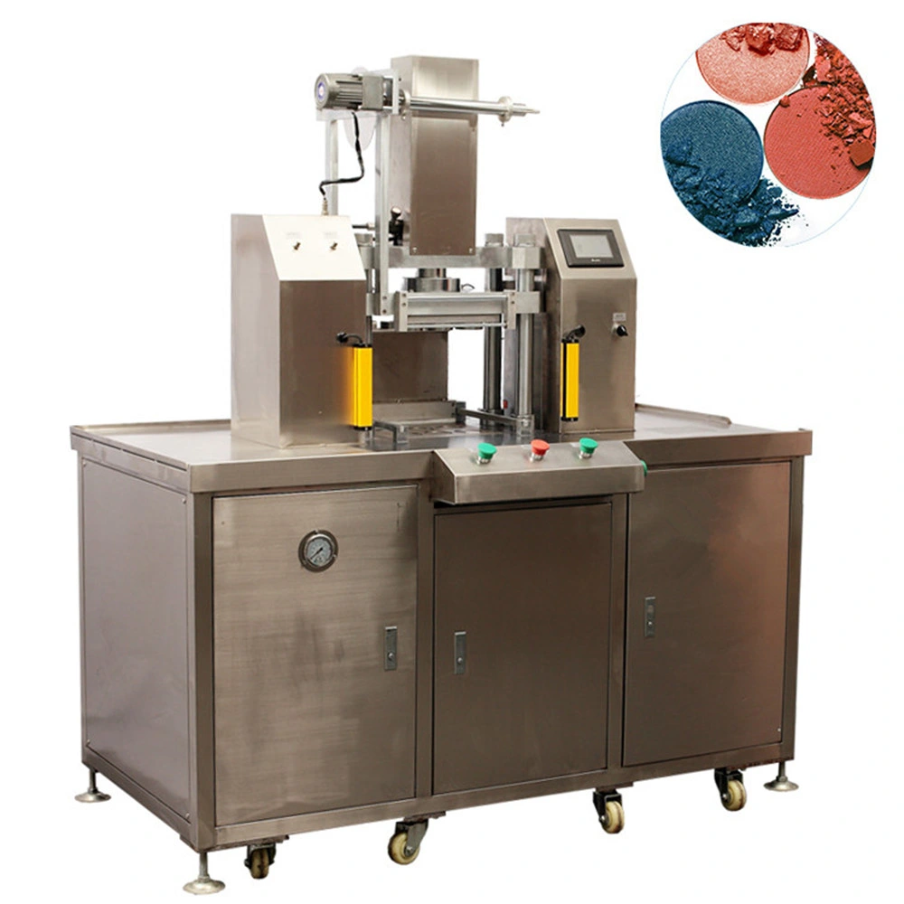 Automatic Filling and Making Eye Shadow Makeup Powder Press Machine