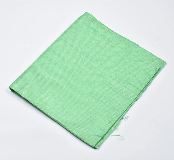 25kg 50kg Plain Green Polypropylene Woven Bag