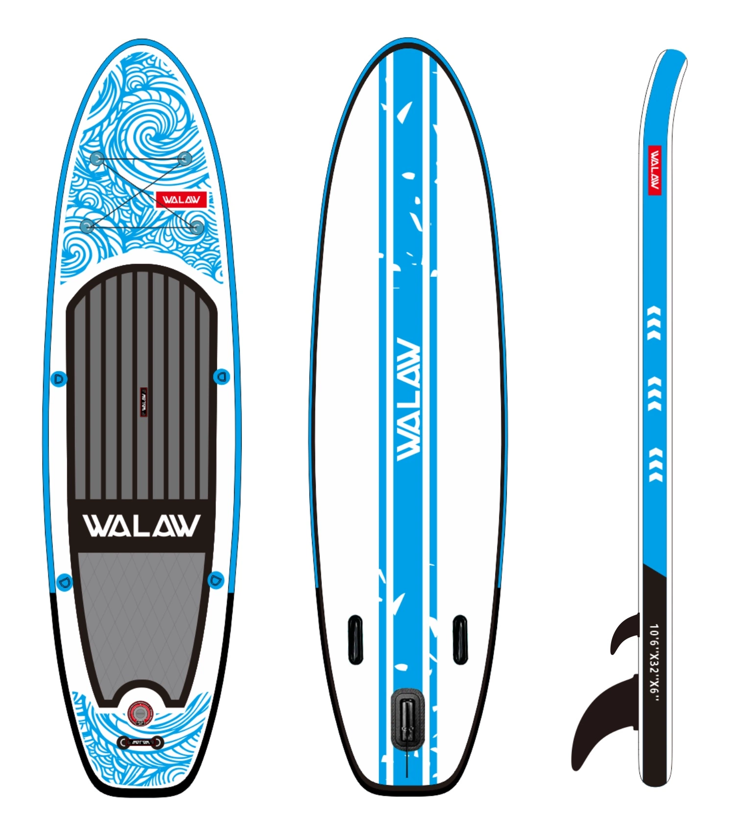 Meilleure qualité Sup pliable Inflatable Surf Paddle Board avec Low Prix