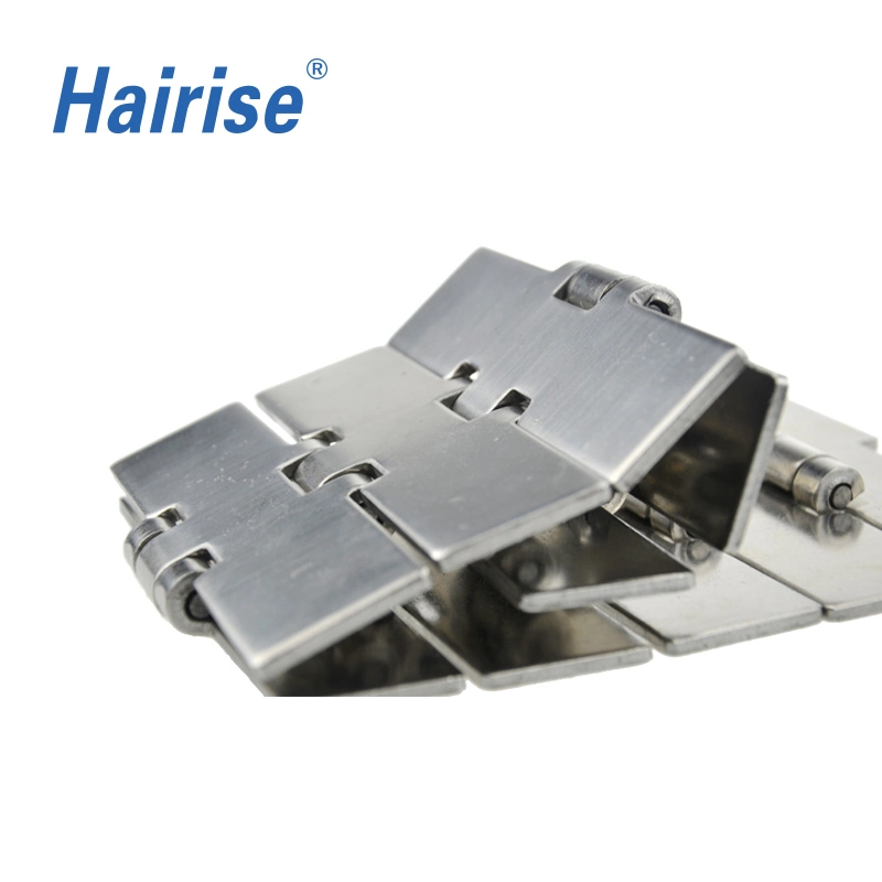 Hairise 812 SS304 Chain for Conveyor System Used for Bakery, Dairy, Fruit, and Vegetable