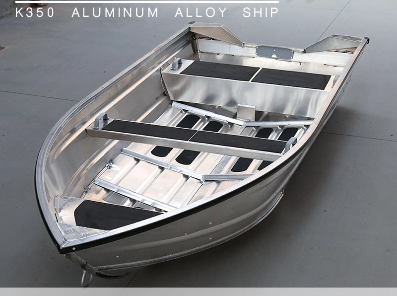 3,5m 10ft Auto-Topper Aluminium Angelboot