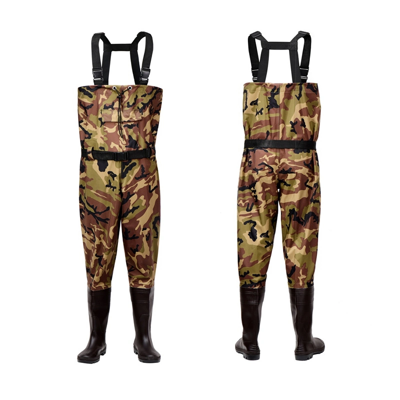 Durable Factory Supplier PVC Waterproof Fishing Chest Wader