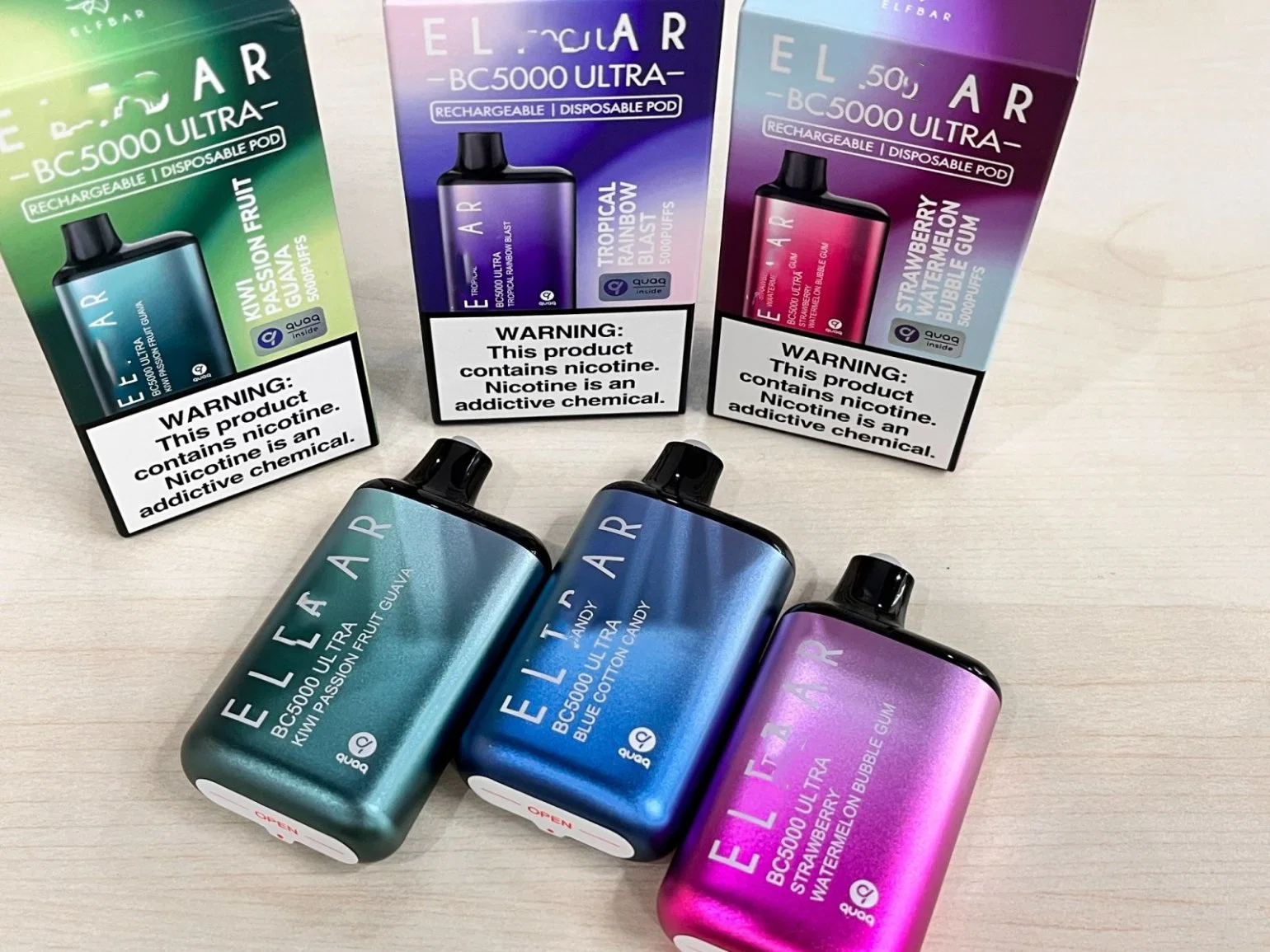 Elf Atacado I Pape descartável Ecig Elf 600/1500/2000/4000/5000 puff 0/2/5% Elf BC5000 Ultra Bar puff Bar EB Design e cigarro Caneta com capuz Shisha preço