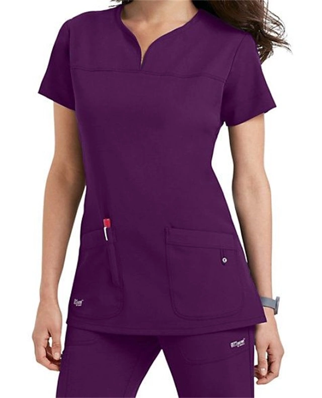 Fashion Design Anti-Wrinkle Dental Nurse Adar Medical Scrubs Shirts