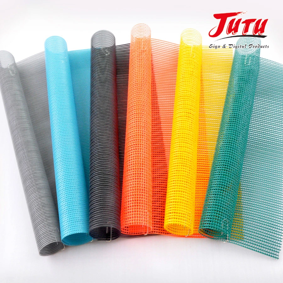 Jutu Low Price Coated Polyester Fabric Mesh PVC Coated Mesh of Hot Sell Made in China