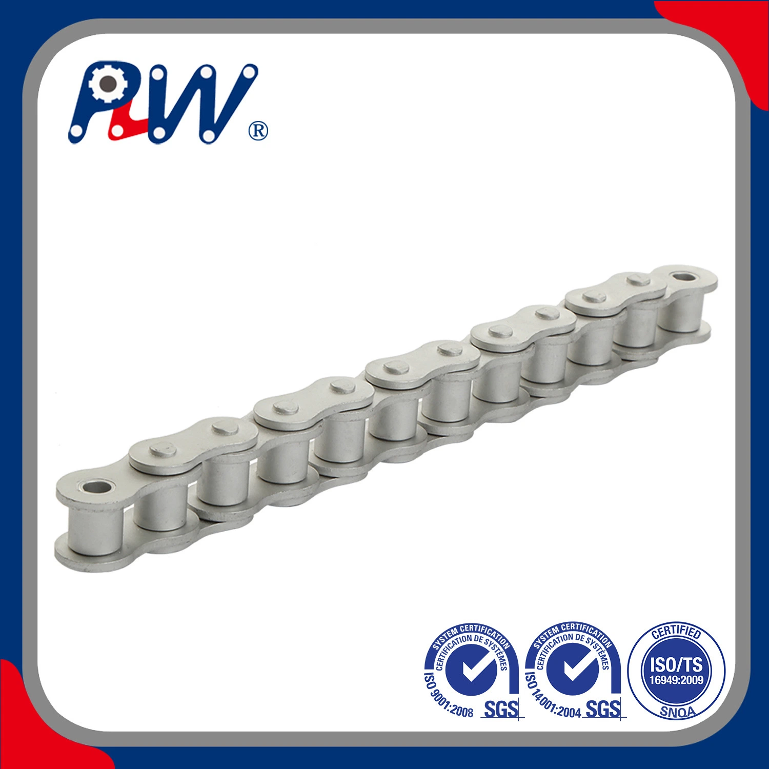 Industrial Competitive Price Motorcycle Hot Selling Alloy Steel Simplex Roller Chain