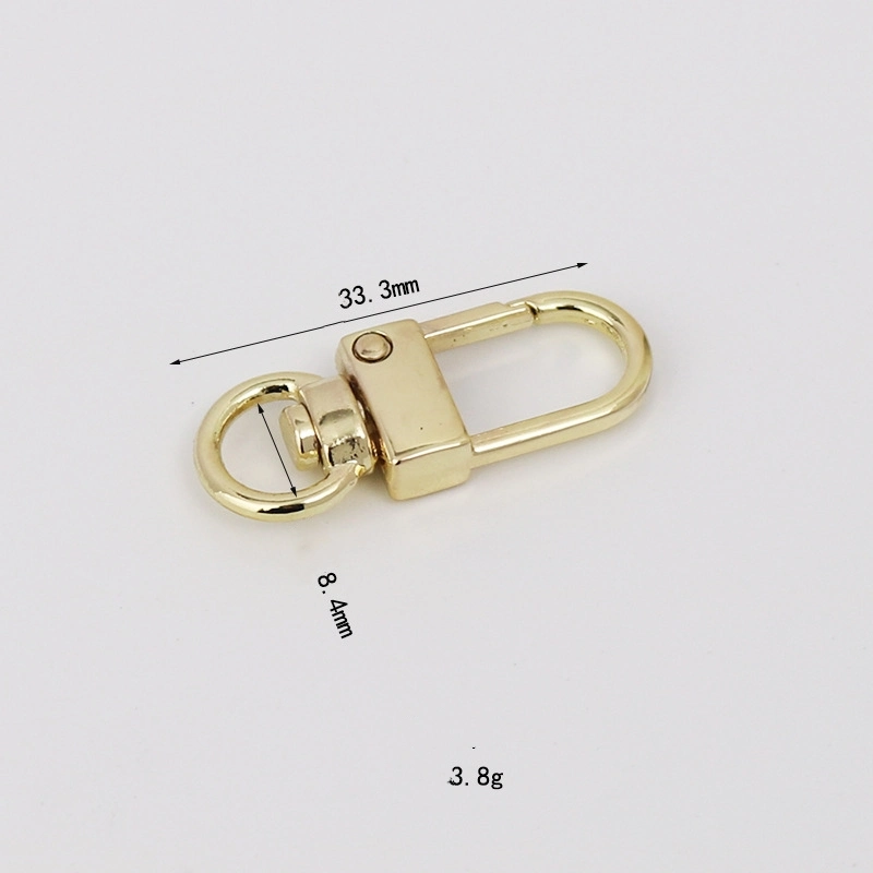 High Quality Bag Accessories Spring Metal Hooks Buckle Zinc Alloy Clip Snap Hook