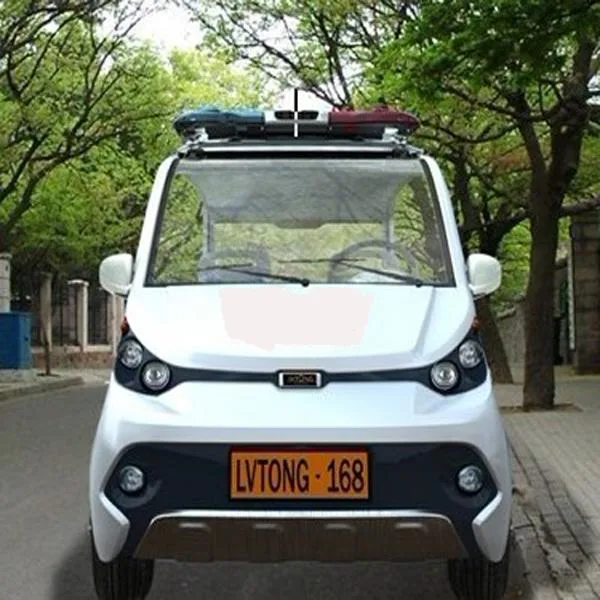 4 Seater White Electric Patrol Car (LT-S4, PAC) 48V/3.7kw