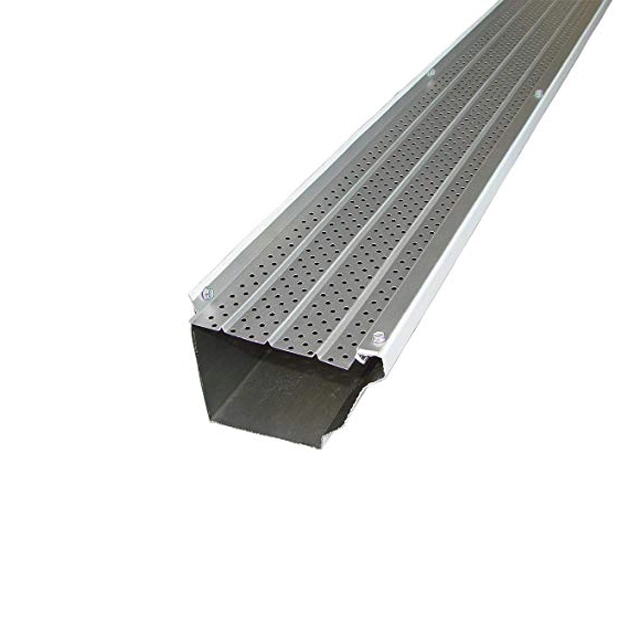 Gutter Guard Leaf Mesh, Powder Coated Roof Gutter Screen