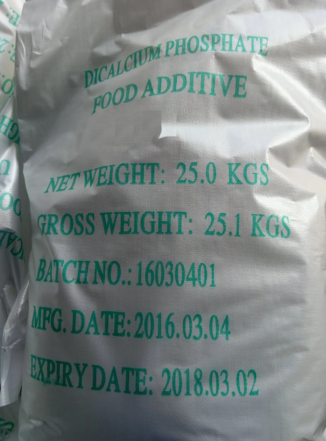 Mupro Dicalcium Phosphate Dihydrate Food Grade