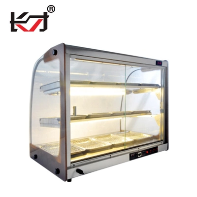 CH-4D Poplular High quality/High cost performance Stainless Steel Commercial Use Convenient Store Kfc Food Hot Display Showcase Warmer Wholesale/Supplier Factory Price