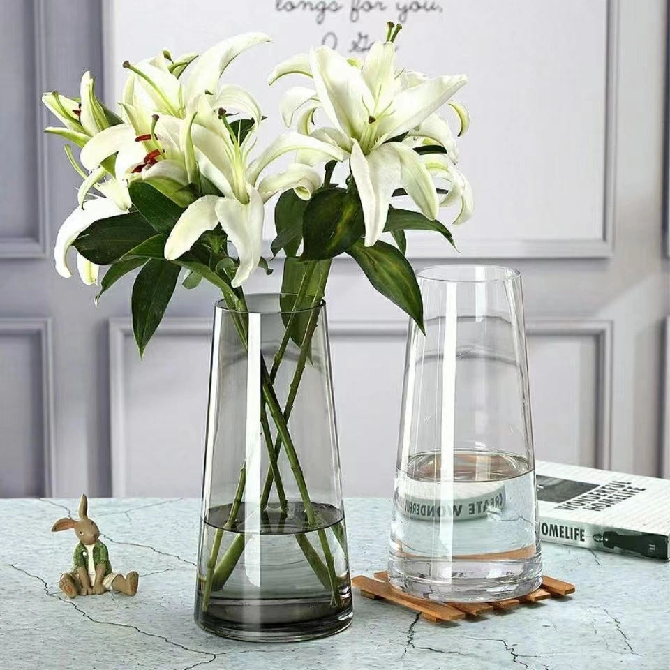 Wholesale/Supplier Customize Crystal Glass Flower Vase for Home and Wedding Decoration