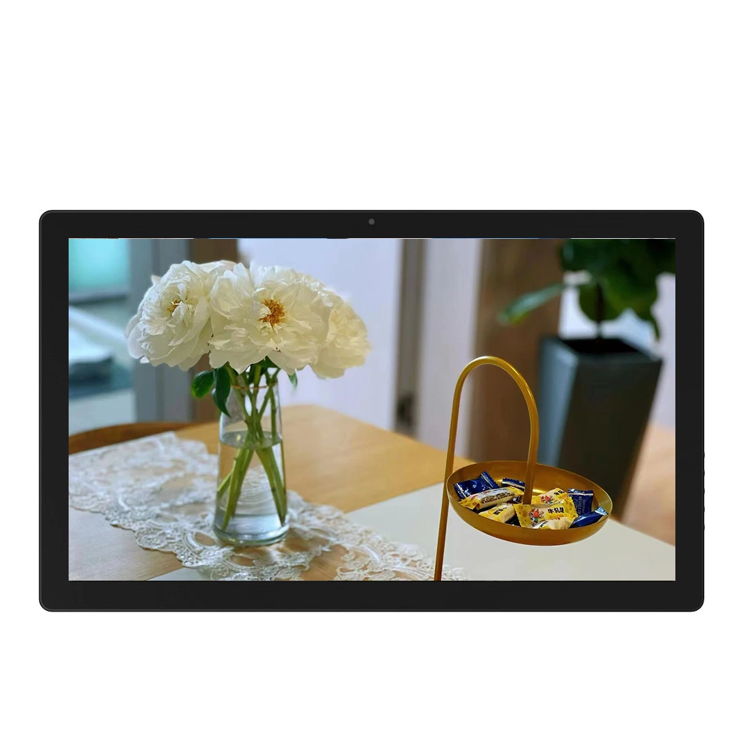 New Design New Style Bar Type 19/21 Inch Wall Mounted LCD Capacitive Touch Screen RJ45 Poe Wi-Fi Android System Tablet Advertising Player Digital Signage