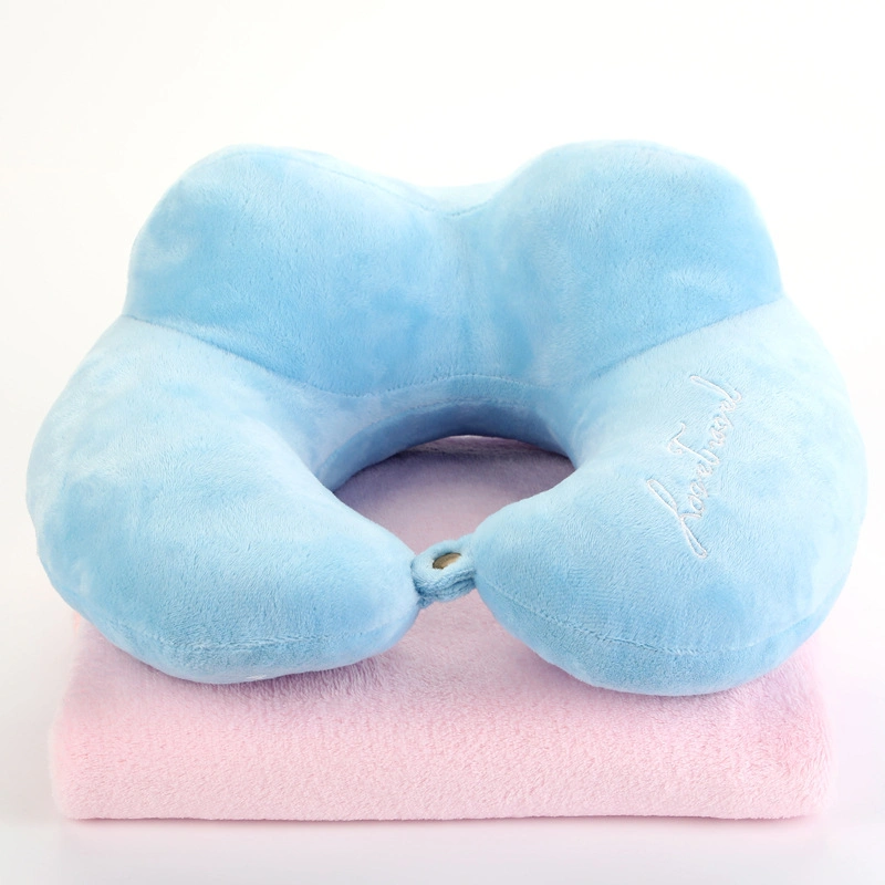 Travel U Shape Neck Pillow for Car Airplane Office Memory Foam Pillow