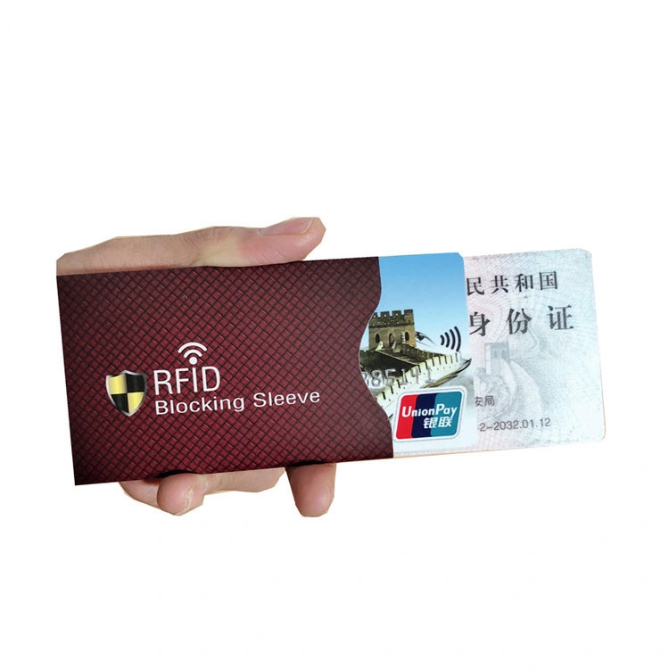 RFID Blocking Sleeves Credit Card Holders and Passport Protectors