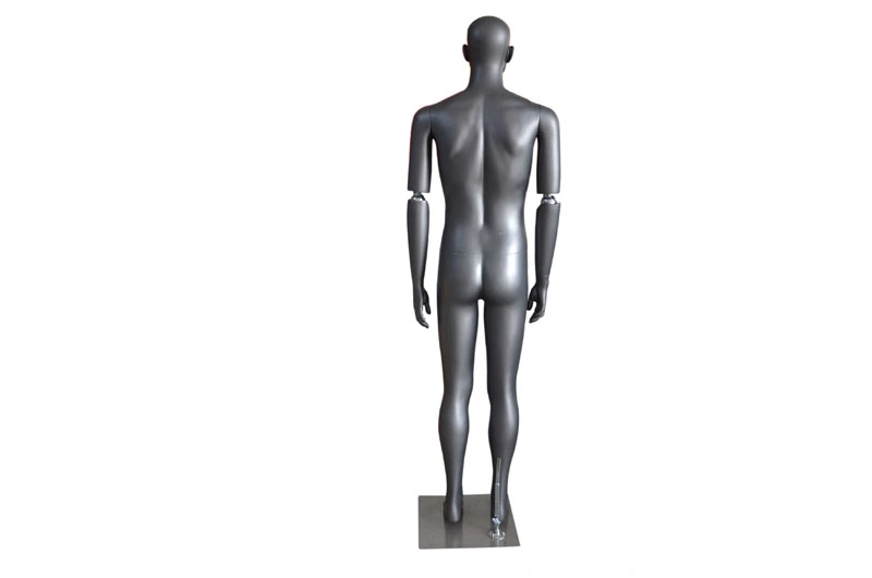 Matte Surface Adjustable Full Body Male Mannequin for Clothes Display