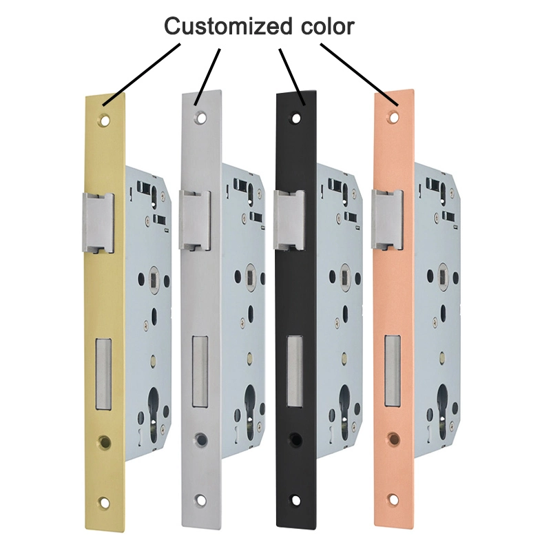 Basic Customization Door Hardware CE Customized Size Latch Door Handle Lock Security Sash Locks Fire Door Stainless Steel High-Quality Mortise Door Locks