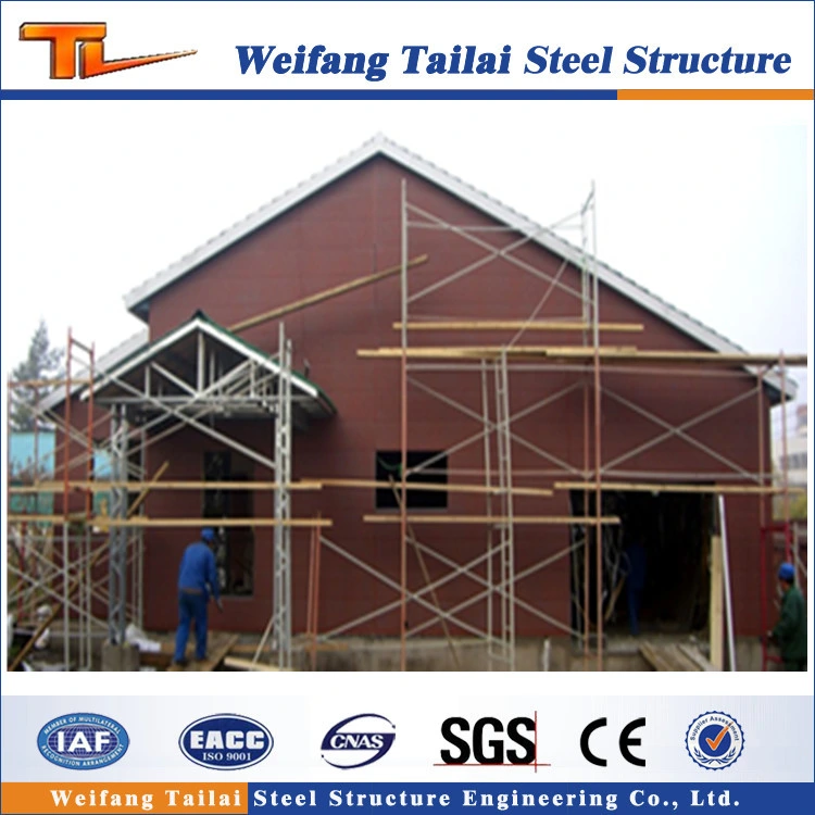 Economic and Fashion Light Steel Structure House Prebricated Building